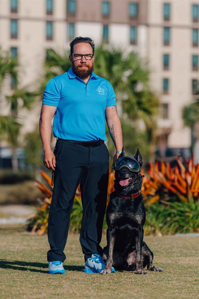 Erick Innis - veteran owner and head trainer at Coastline K9 Naples FL