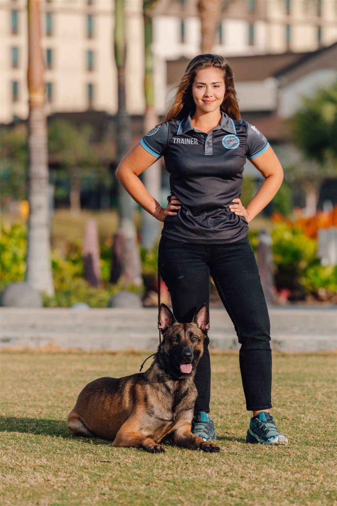 Olivia - certified dog trainer at Coastline K9 Naples FL